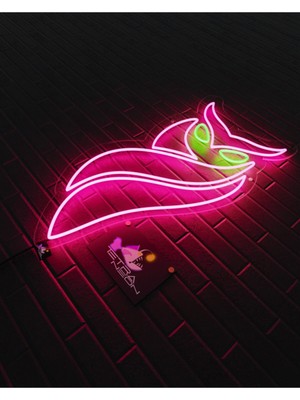Baykuş Neon LED Aydınlatma Duvar Dekor - Tabela ve Vitrin Aydınlatma - Gece Lambası