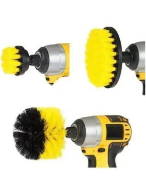 Ett Matkap Ucuna Takılan Temizlik Fırça Seti Dinç Store - 004982