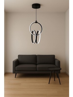 Avizem Ledli Avize Imza 2 Li Siyah