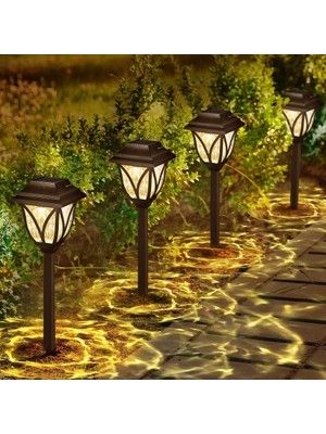 Ett 6’lı Solar Bahçe Aydınlatması Gün Işığı Dinç Store - 004982