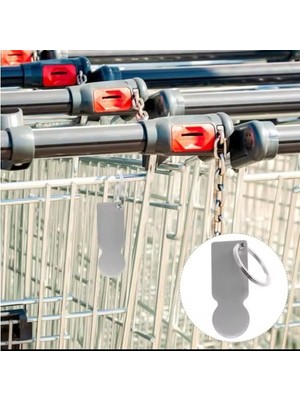 Ett Pratik Alışveriş Arabası Anahtarlığı Dinç Store - 004982