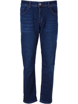 Trender Slim Koyu Mavi Erkek Jean Pantolon Tom Y381