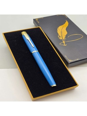 Ett Özel Kutulu Turkuaz Roller Kalem Dinç Store - 004982