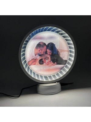 Ett Derinlik Gösteren Yuvarlak Sihirli Ayna Dinç Store - 004982