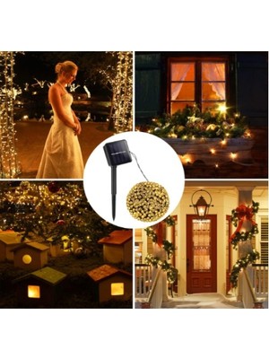 Ett 11M 100 LED Solar Gün Işığı Dinç Store - 004982
