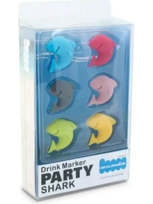 Ett Silikon Köpek Balığı Kupa Belirteci Dinç Store - 004982