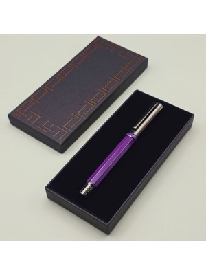 Ett Kutulu Mor Metal Roller Kalem Dinç Store - 004982