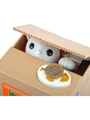 Ett Para Çalan Hırsız Kedi Kumbara Dinç Store - 004982