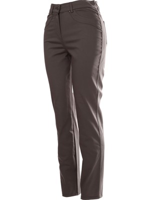 Seleste Minimalist Yüksek Bel Kadın Pantolon - Regular Fit - Günlük & Ofis
