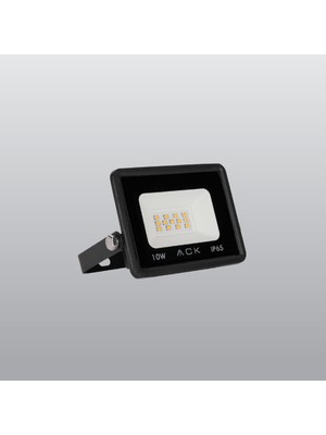 Kassel Aydınlatma Ack AT62-01002 10W LED Projektör Bahçe Cephe Çim Aydınlatma 3000K Dış Mekan