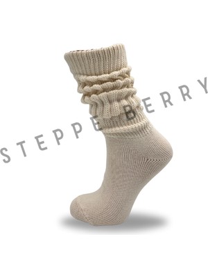 Steppe Berry Kalın Slouchy Çorap