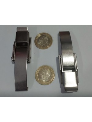 Kilit Market 2 Adet Paslanmaz Çelik Alet Kutusu Kelepçeleri