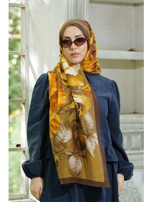 Acı Kahve Loryan Scarf Diamond Dina Şal