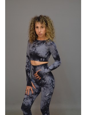 Viafitwear Batic Tayt & Crop Takım