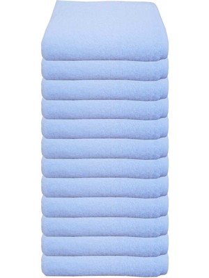 Mira Home 12 Li Otel Tipi El Yüz Havlusu 100 Pamuklu Beyaz 50X90 cm