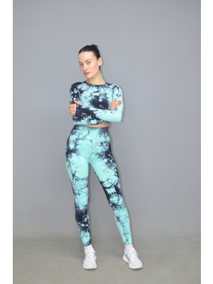 Viafitwear Batic Tayt & Crop Takım