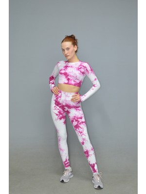 Viafitwear Batic Tayt & Crop Takım