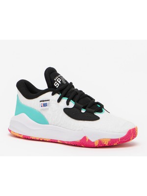 Decathlon Tarmak Çocuk Basketbol Ayakkabısı - Siyah/beyaz - Fast 900 Low-1