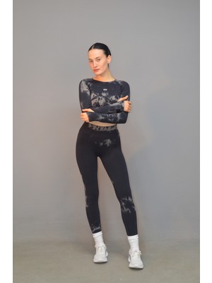 Viafitwear Batic Tayt & Crop Takım