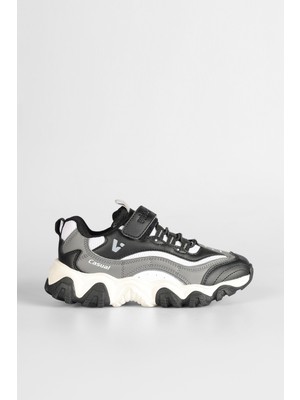 Vicco Pote Ortopedik Çocuk Kışlık Spor Ayakkabı (Siyah)