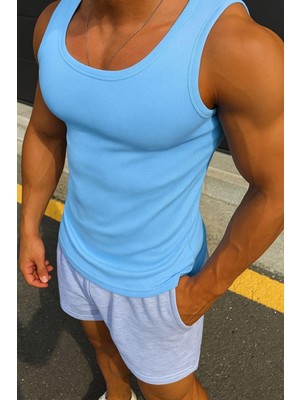 Riowela Erkek Sporcu Atlet Bej Renk