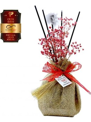 Aşk-ı Sermest Toptan Ölümsüz "Aşk" Hasır Serisi Portakal Çiçeği Kokulu 200 ml küp Şişe Bambu Çubuklu Ortam Kokusu Reed Diffuser Oda Kokusu 10 Adet