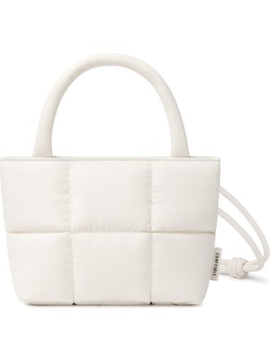 Comfyable Puffy Mini El Çantası – Kapitone Tasarım, Ayarlanabilir Askılı, Küçük ve Hafif Çapraz Askılı Çanta - Siyah