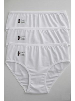 Işıl İç Giyim Kadın Bato - Külot - 6 Adet - Beyaz
