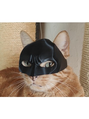 Talha3D Kediler Için Batman Maskesi