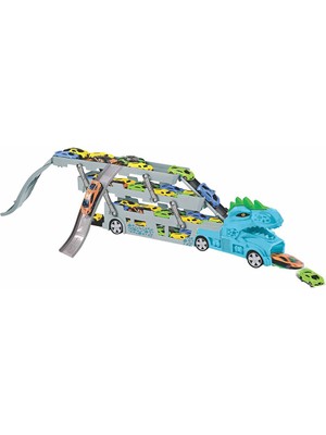 King Toys Yeşil Arabalı Tır (4 Adet)