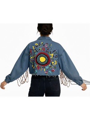Özel Tasarım Kot Ceket Ekin Beril Zaman