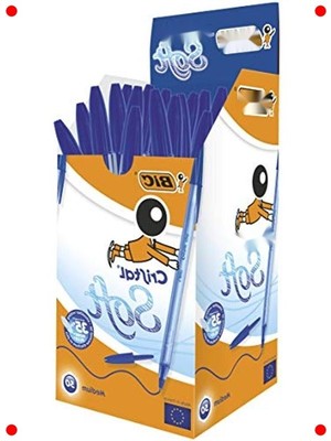 MarkEntegra Mavi Tükenmez Kalem, 50'li Kutu, 1.2mm Uç