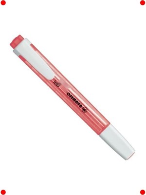 MarkEntegra Kırmızı Ince Uçlu Fosforlu Kalem
