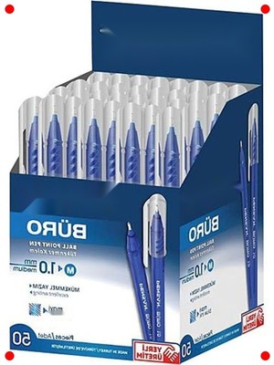 MarkEntegra Büro Tipi Mavi Tükenmez Kalem 50'li Paket