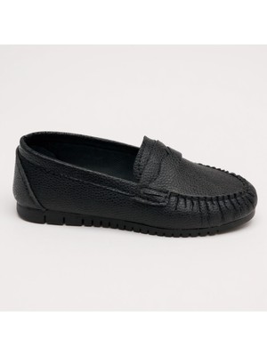 Dosa Shoes Kadın Babet Taba Zincir Tokalı Hafif Rahat Taban Şık Günlük Ayakkabı