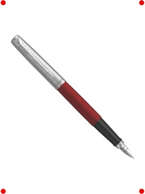 MarkEntegra Jotter Original Dolma Kalem, Krom Trim, Kırmızı