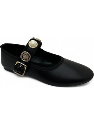 Dosa Shoes Kadın Kemerli Babet-Kahverengi