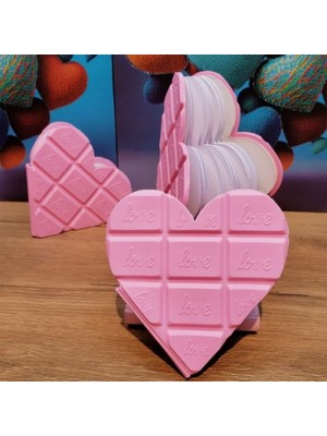 Matmel Kalpli Çikolata Not Defteri Pembe Renk