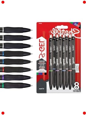 MarkEntegra Jel Mürekkepli Kalem Seti 0.7 mm - 8'li