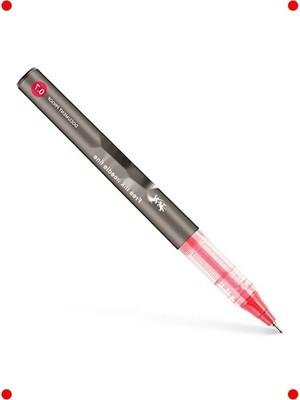 MarkEntegra Akıcı Kırmızı Iğne Uçlu Roller Kalem 0.7mm