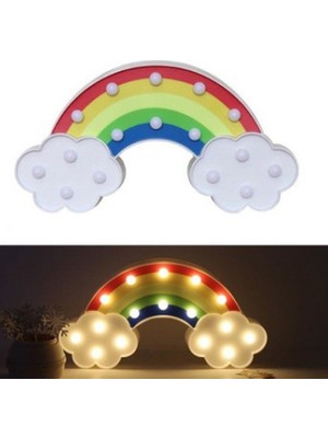 Matmel LED Işıklı Gökkuşağı Gece Lambası
