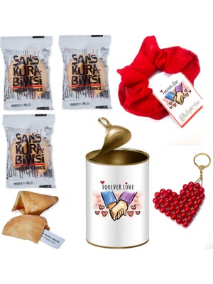 E-Hediyeci Sevgiliye Hediye Kutusu - Konsept Mini Hediye Kutusu, Metal Kutuda Hediye, Hediye Setleri, Romantik Hediye Seti, 14 Şubat Hediyesi, Sevgili Hediyesi