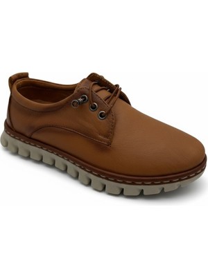 Dosa Shoes Kadın Ortapedik Deri Ayakkabı-Taba