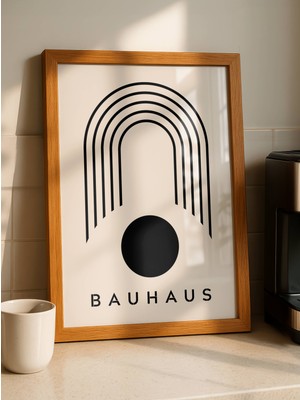 Fuart.Co Bauhaus N Dijital Baskı Poster (Çerçevesiz) BHFU