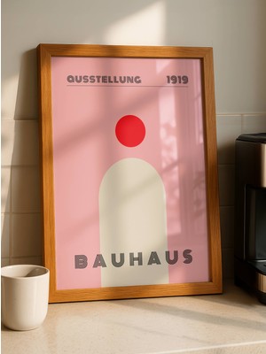 Fuart.Co Bauhaus Ausstellung 1919 Dijital Baskı Poster (Çerçevesiz) BHFU
