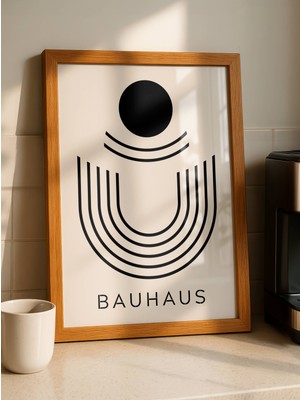 Fuart.Co Bauhaus U Dijital Baskı Poster (Çerçevesiz) BHFU