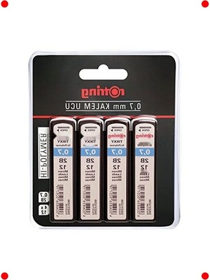 MarkEntegra Yüksek Polimer Mekanik Kalem Ucu 0.7mm 2b - 4'lü Set