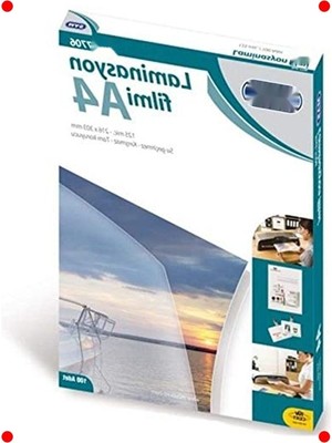 MarkEntegra A4 Laminasyon Filmi - 125 Mikron, 100'LÜ Paket