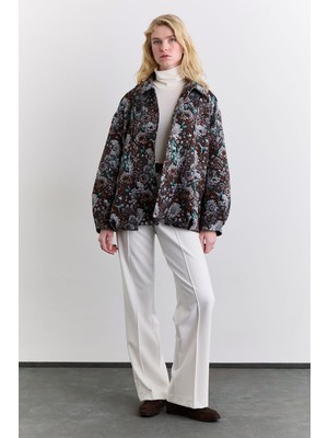 Manuka Dikiş Detaylı Straıght Pantolon Ekru