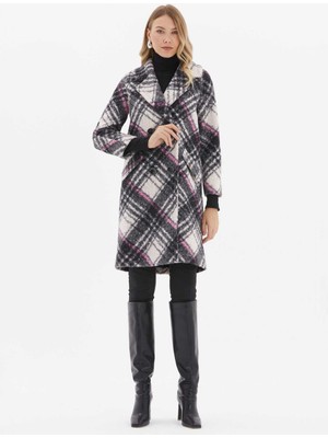 Selen Siyah Kadın Kaban 25KSL9538